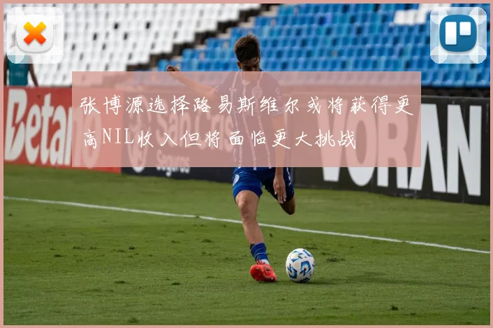 张博源选择路易斯维尔或将获得更高NIL收入但将面临更大挑战